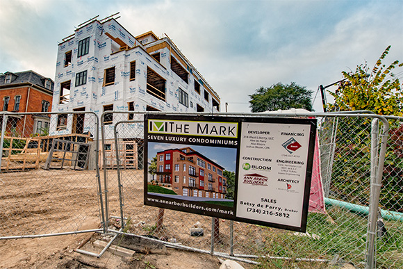 The Mark Luxury Condominiums under construction