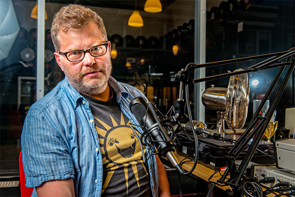 Mark Maynard hosting the Saturday Six Pack at AM1700 in downtown Ypsilanti