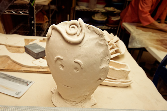 Two Twelve Arts pottery studio