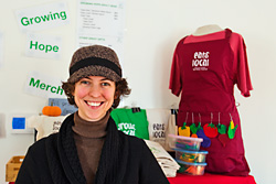 Amanda Edmonds at Growing Hope in Ypsilanti