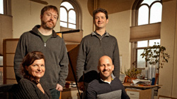 The Treeline Staff at their Wahington Street Headquarters