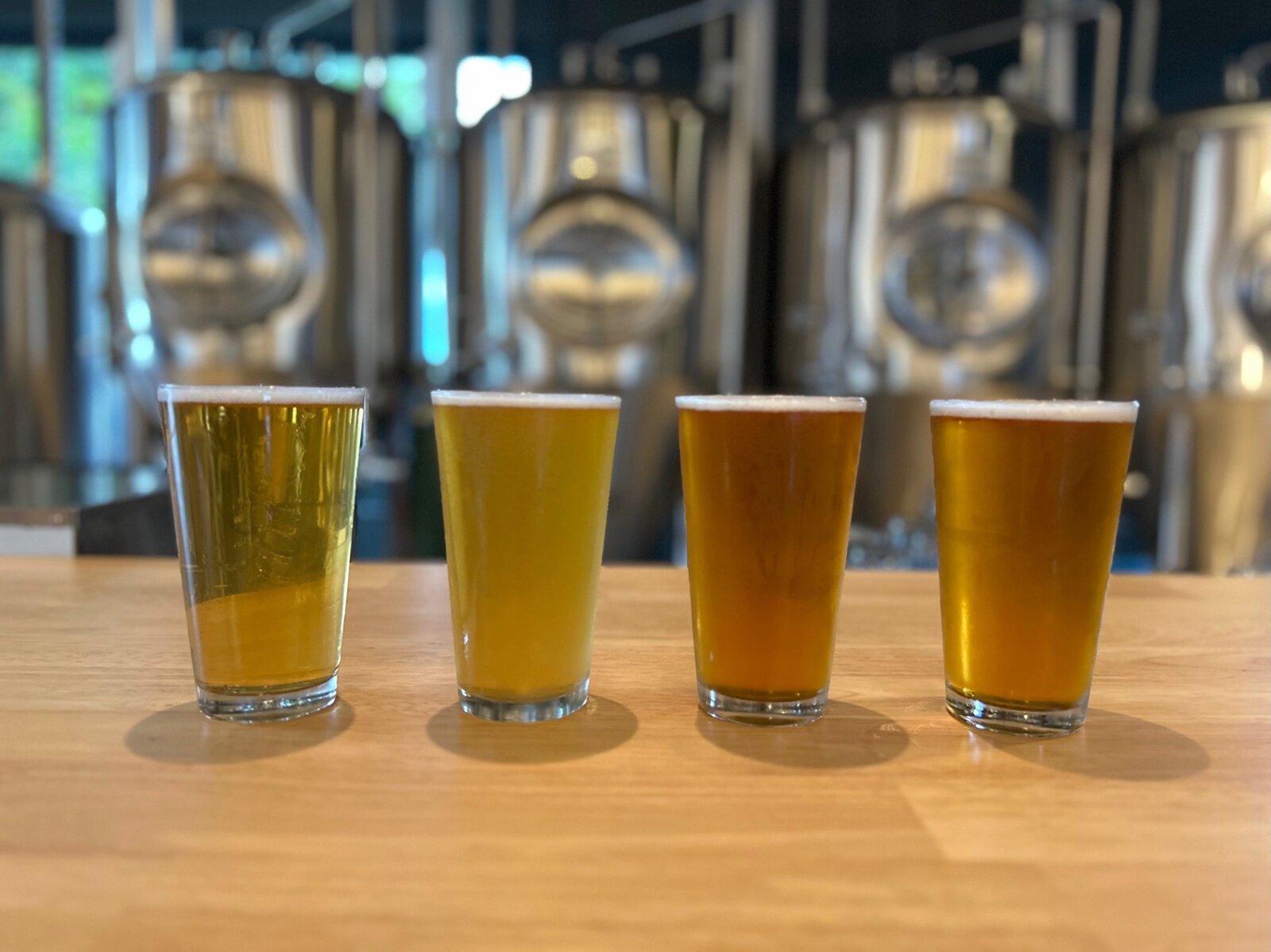 Beer at hear.say brewing + theater.