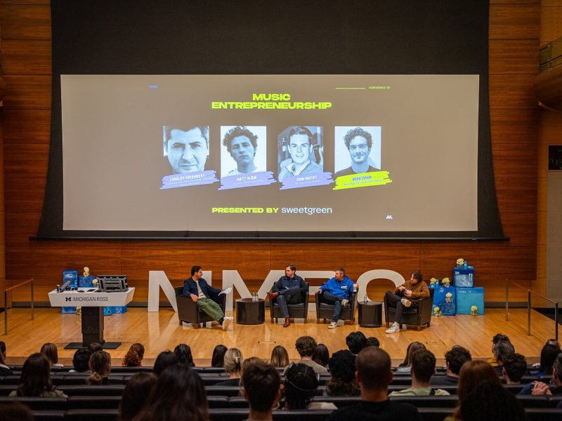 A panel discussion at last year's Michigan Music Business Club Conference.