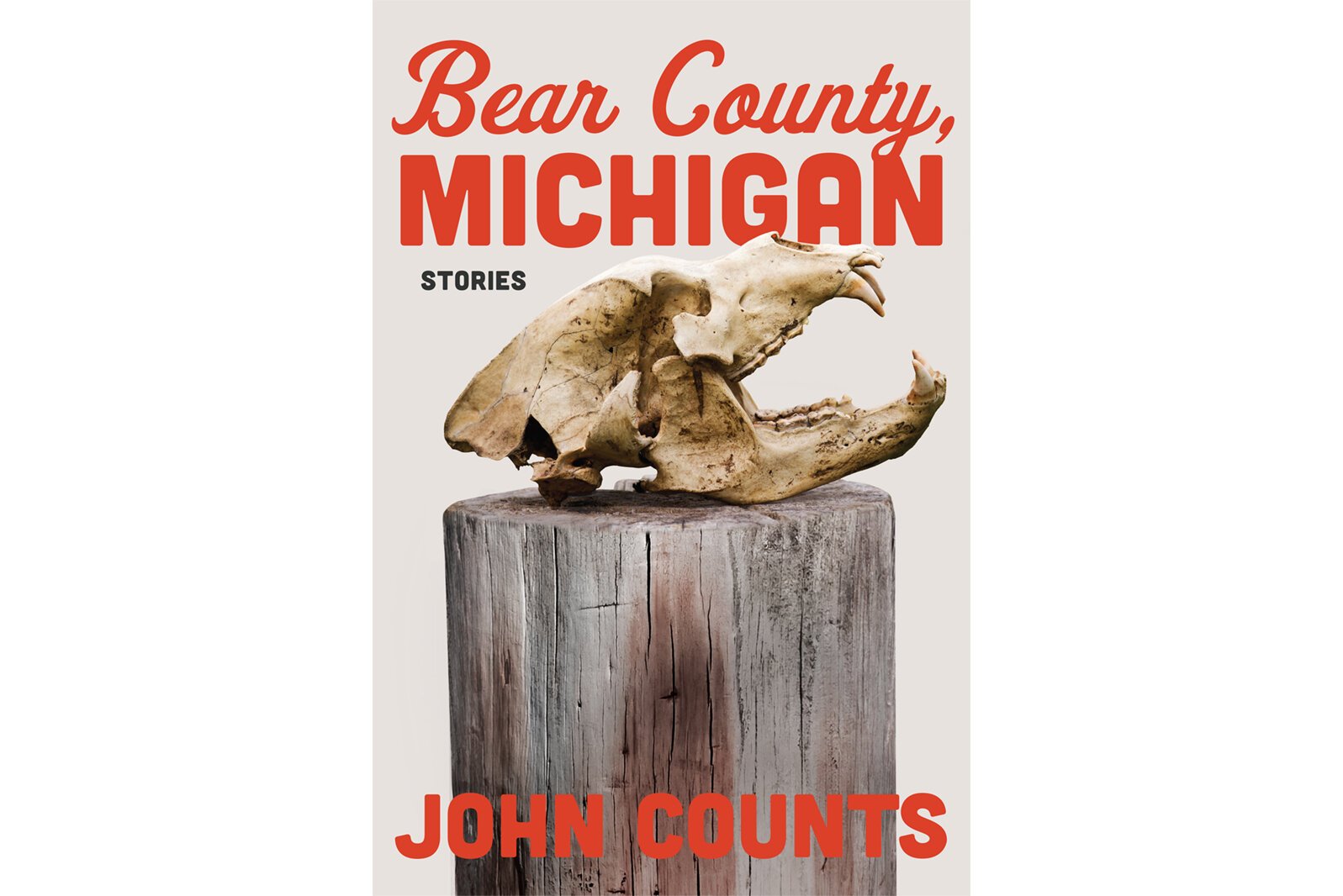 The cover of "Bear County, Michigan."