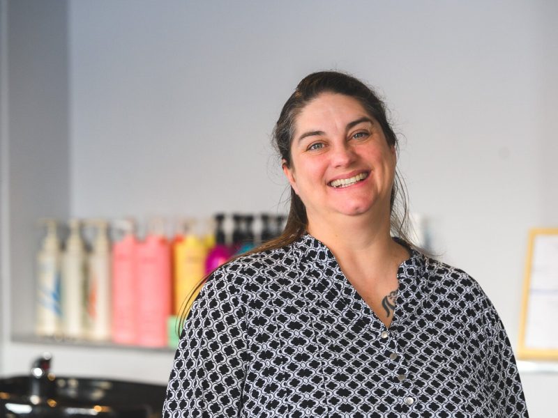 Gemstone Nails owner Peridot Burke.