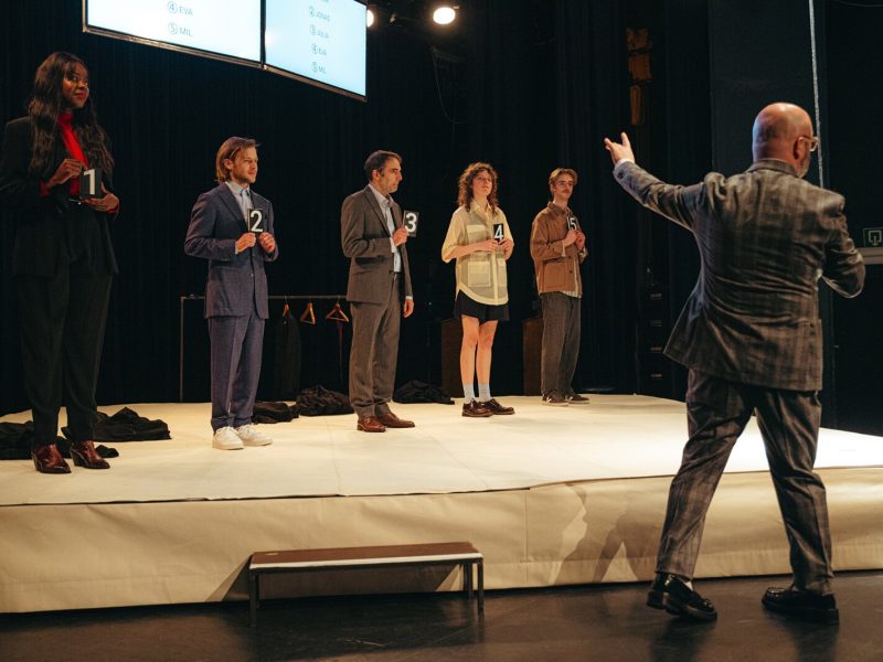 A performance of "Fight Night."