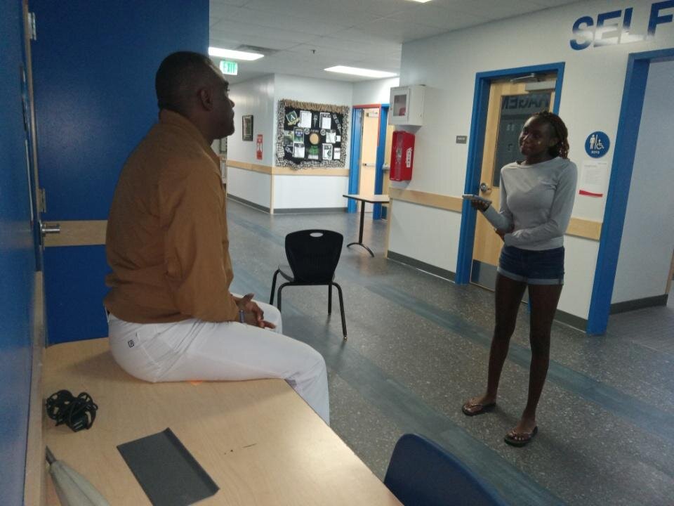 Student writer Aya Ibarisha interviews Greg Myers for this story.