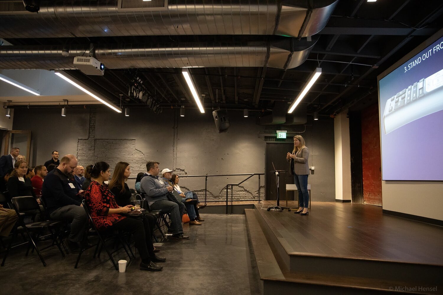 An event in Cahoots' event center.