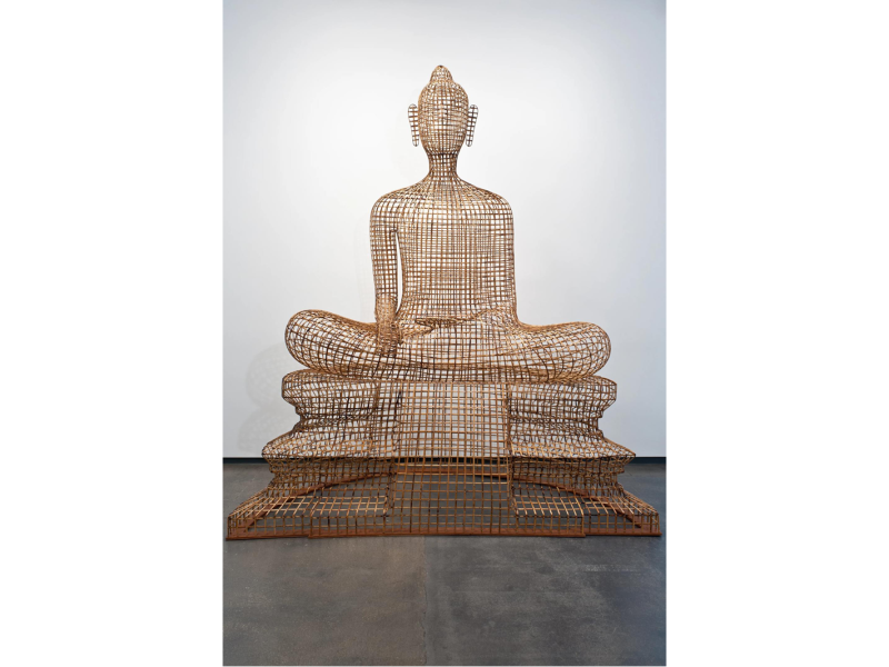 "Seated Buddha" by Sopheap Pich.