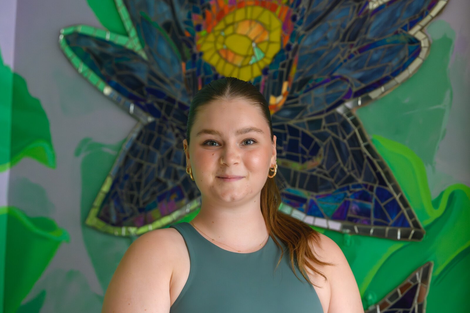 Corner Health Center health educator Riley Annear.