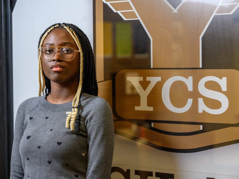 Ypsilanti Community High School senior Jackie Sakina struggles with stress and says it's important for students to be aware of the mental health services available to them.