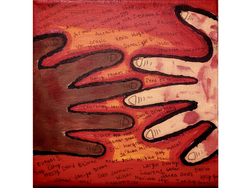 "The Hands of the Named" by Elleona Ragland.