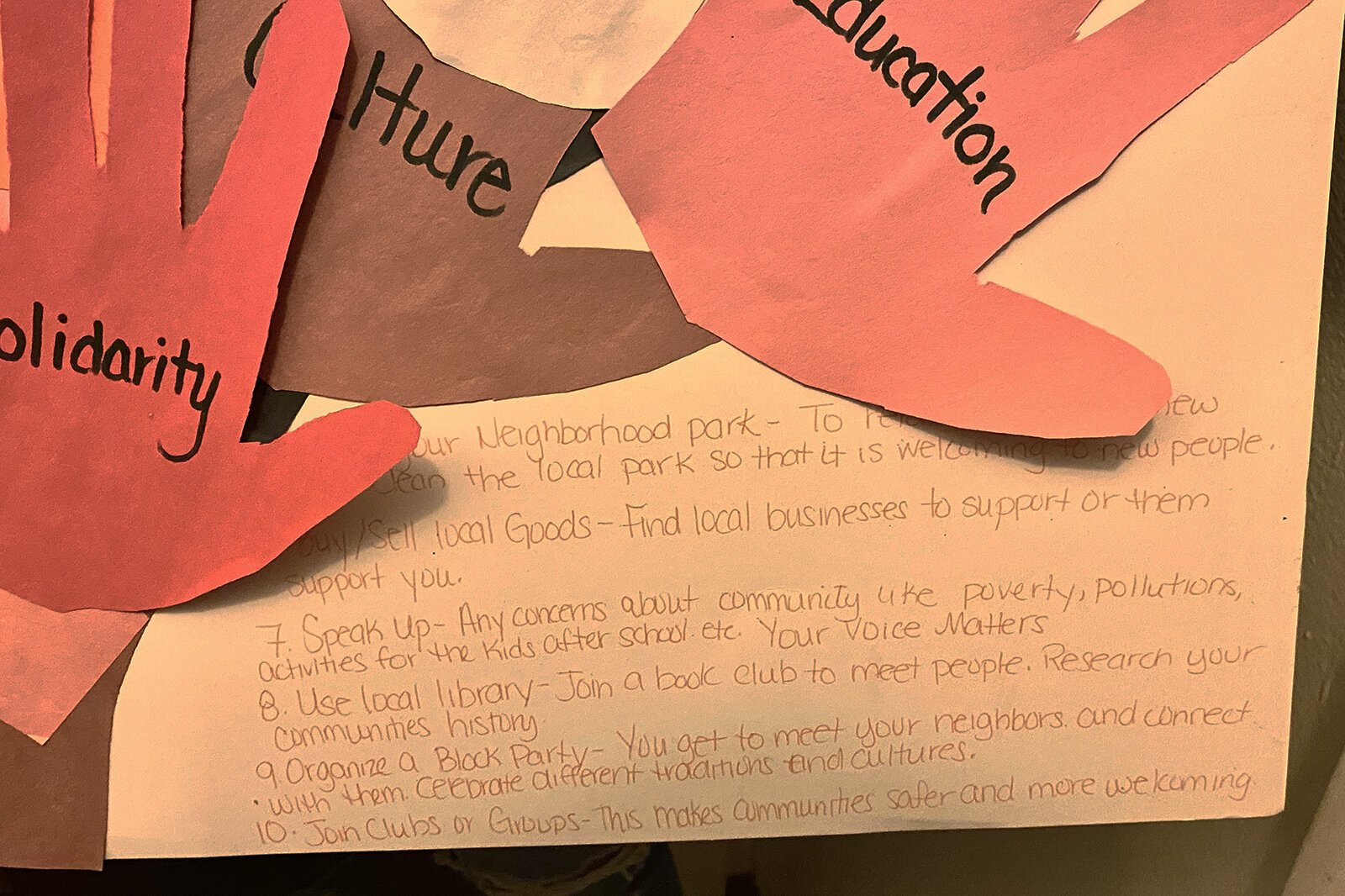 A close-up of Aubrey Crump, Autumn Crump, and Antoine Florence's poster.