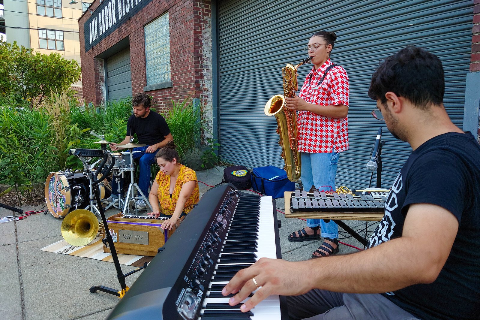 Gnostikos performing at Third Place [MusicFest] in 2021.