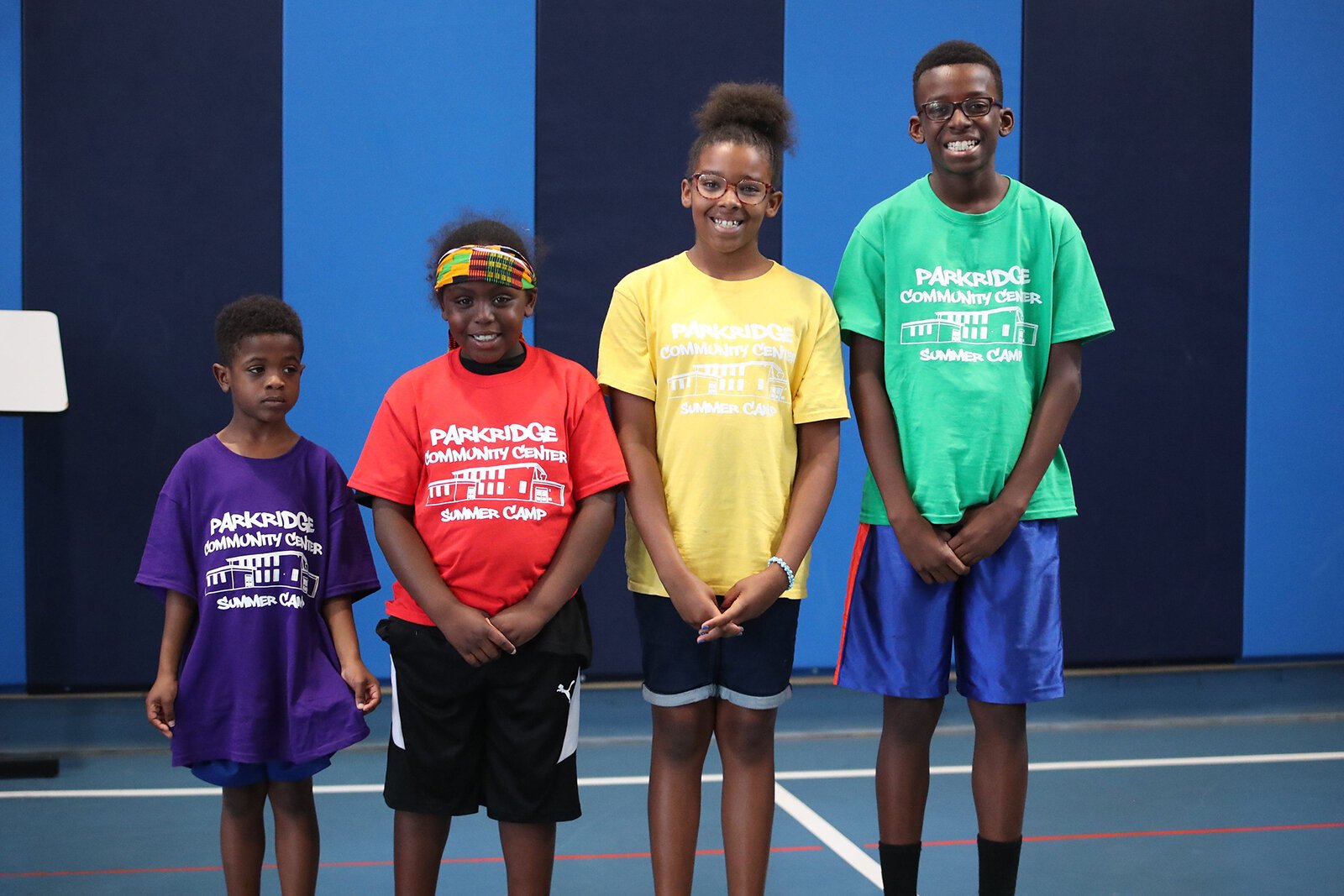 Participants in Parkridge Community Center's 2019 summer camp.
