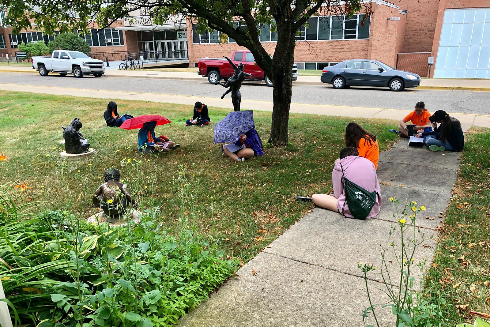 Participants in the 2019 Inkstains Summer Writing Camp.