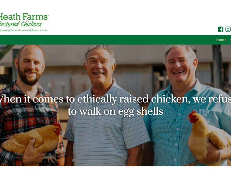 Jottful designed this website for Milan-based Heath Farms, which went online for the first time during the pandemic.