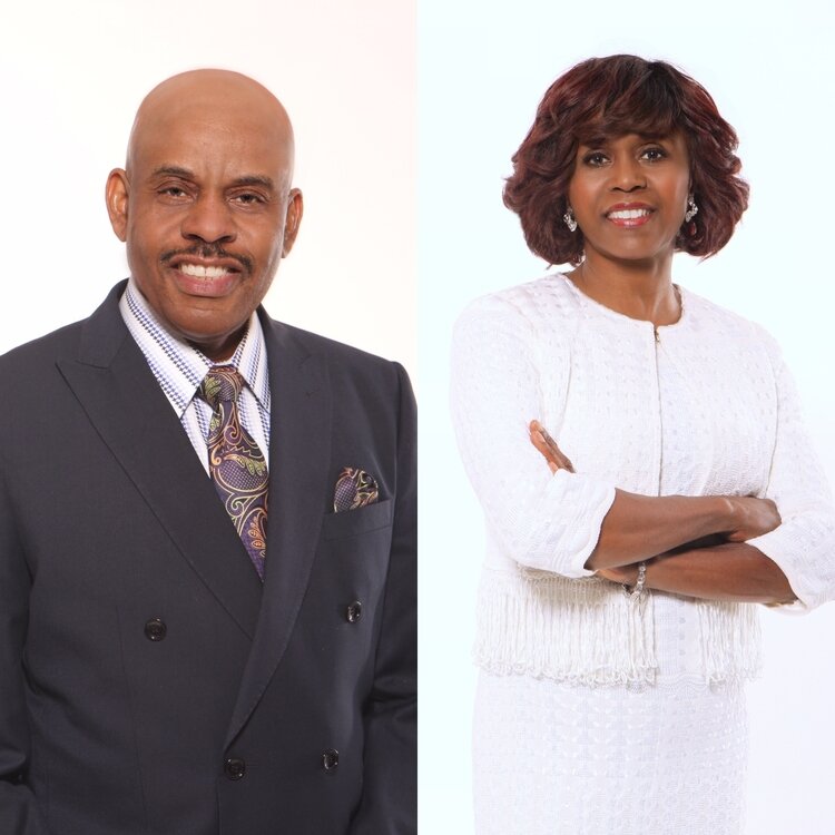 Pastor Willie Powell and First Lady Geraldine Powell.