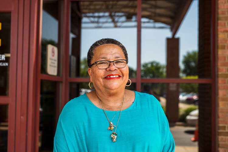 Packard Health board of directors vice chair Sharon Moore.