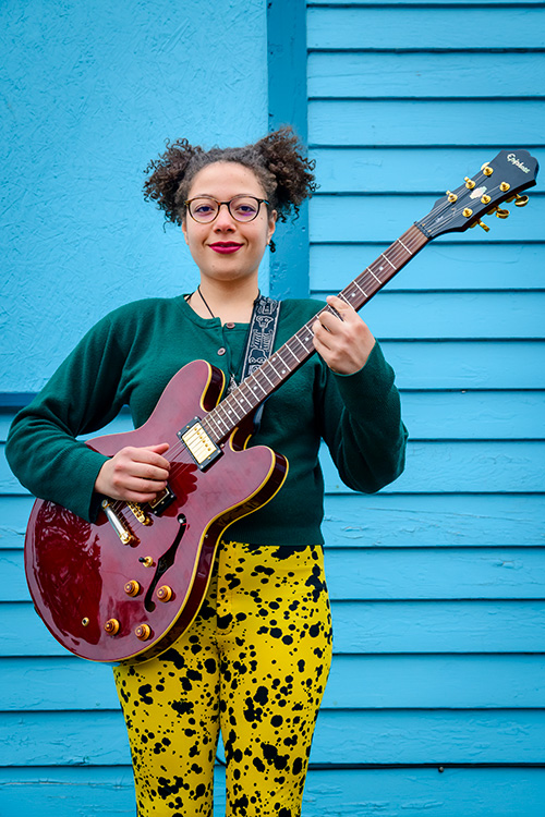 Honey Monsoon vocalist and guitarist Ana Gomulka