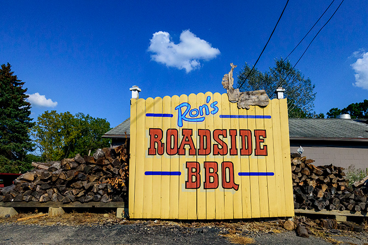 Ron's Roadside BBQ.