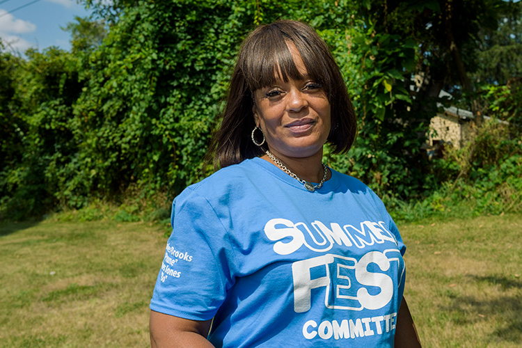 Loviesa Brown at Parkridge Summer Festival.