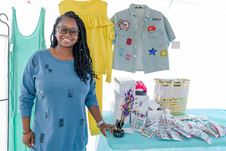 Lakrecia Brooks at Parkridge Summer Festival.