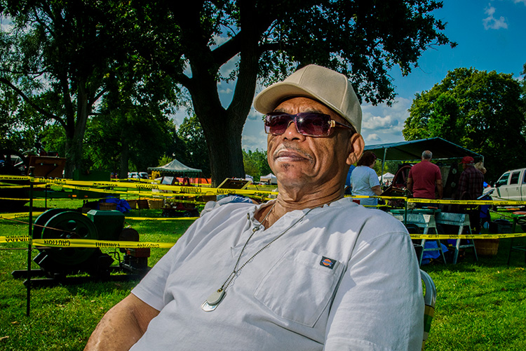 Lemont Gore at Ypsilanti Heritage Festival.