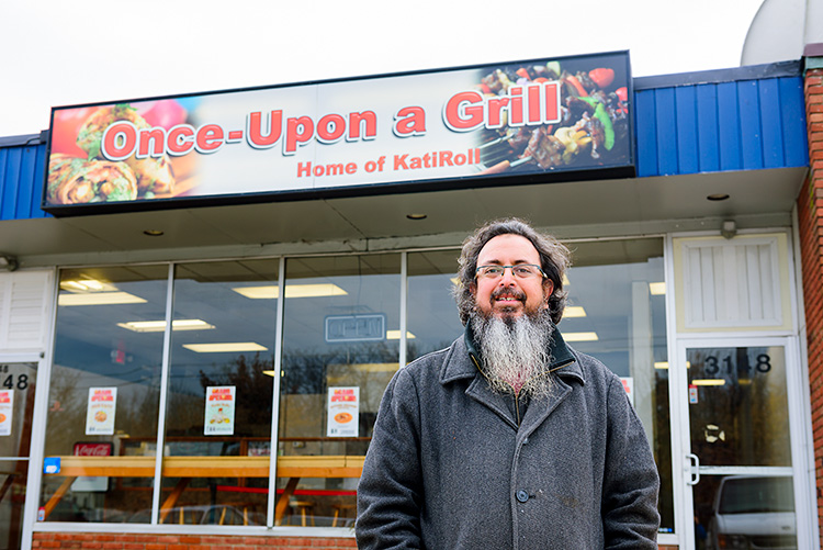 Furrokh Khan at Once Upon a Grill