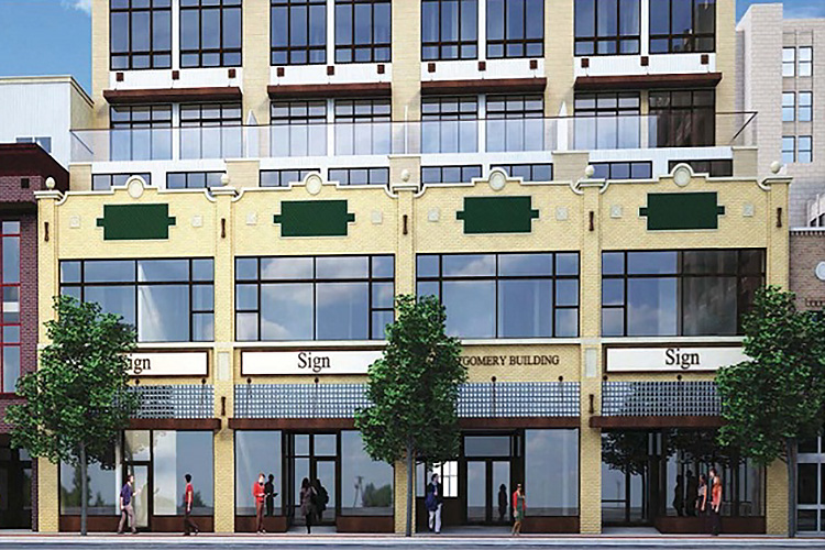 Plans for Montgomery House