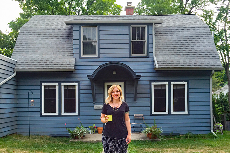 Alisa Bobzien at home on the west side