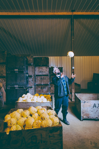 David Klingenberger, founder and owner of the Brinery