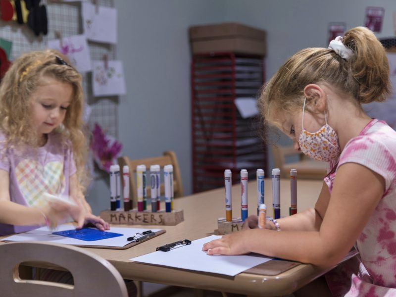 Preschool girls
