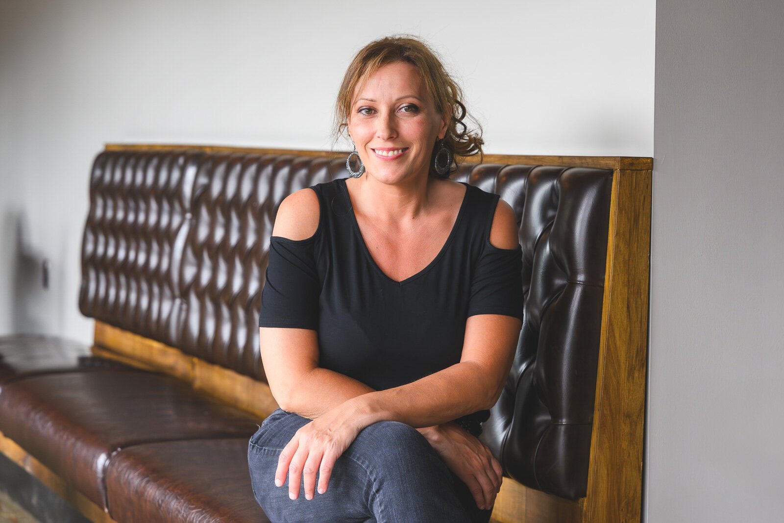 Kara Inmon at the Food Folks Fun studio in Ypsilanti.