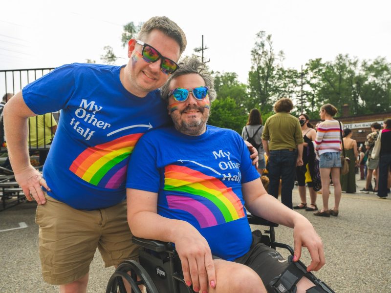 Ypsi Pride 2025 attendees.