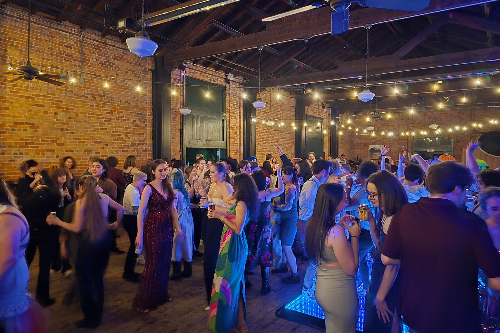 Queer Prom at the Ypsi Freighthouse.