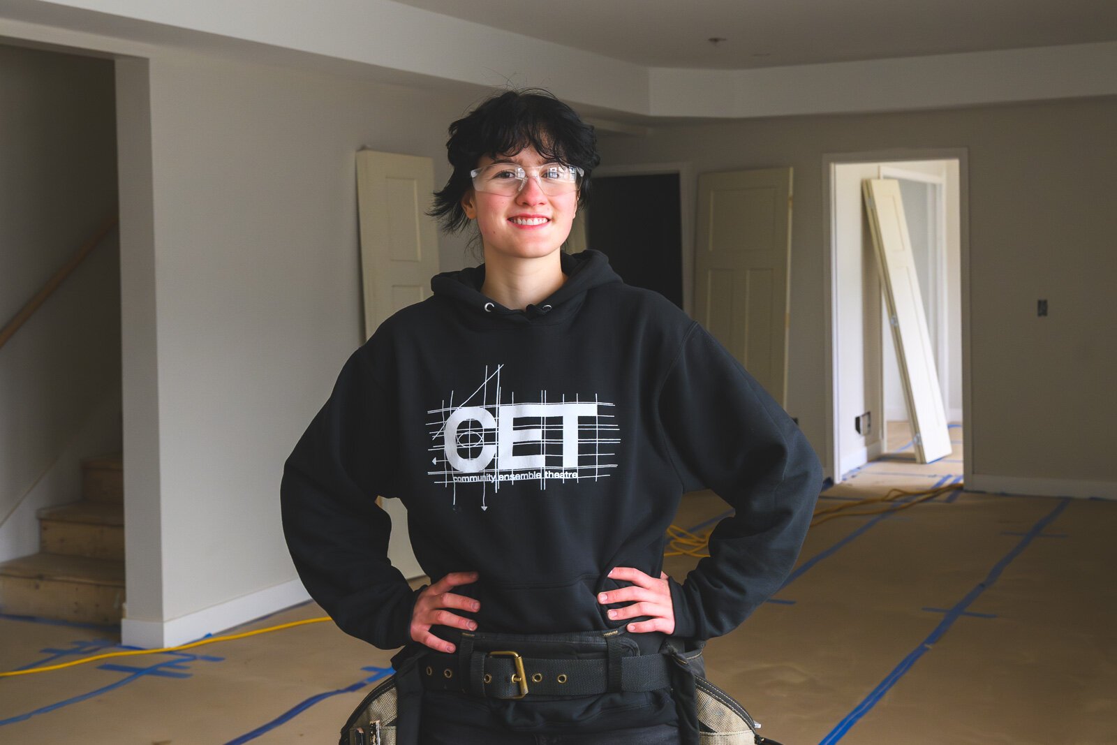 Ann Arbor Community High School student Jupiter Gergics.