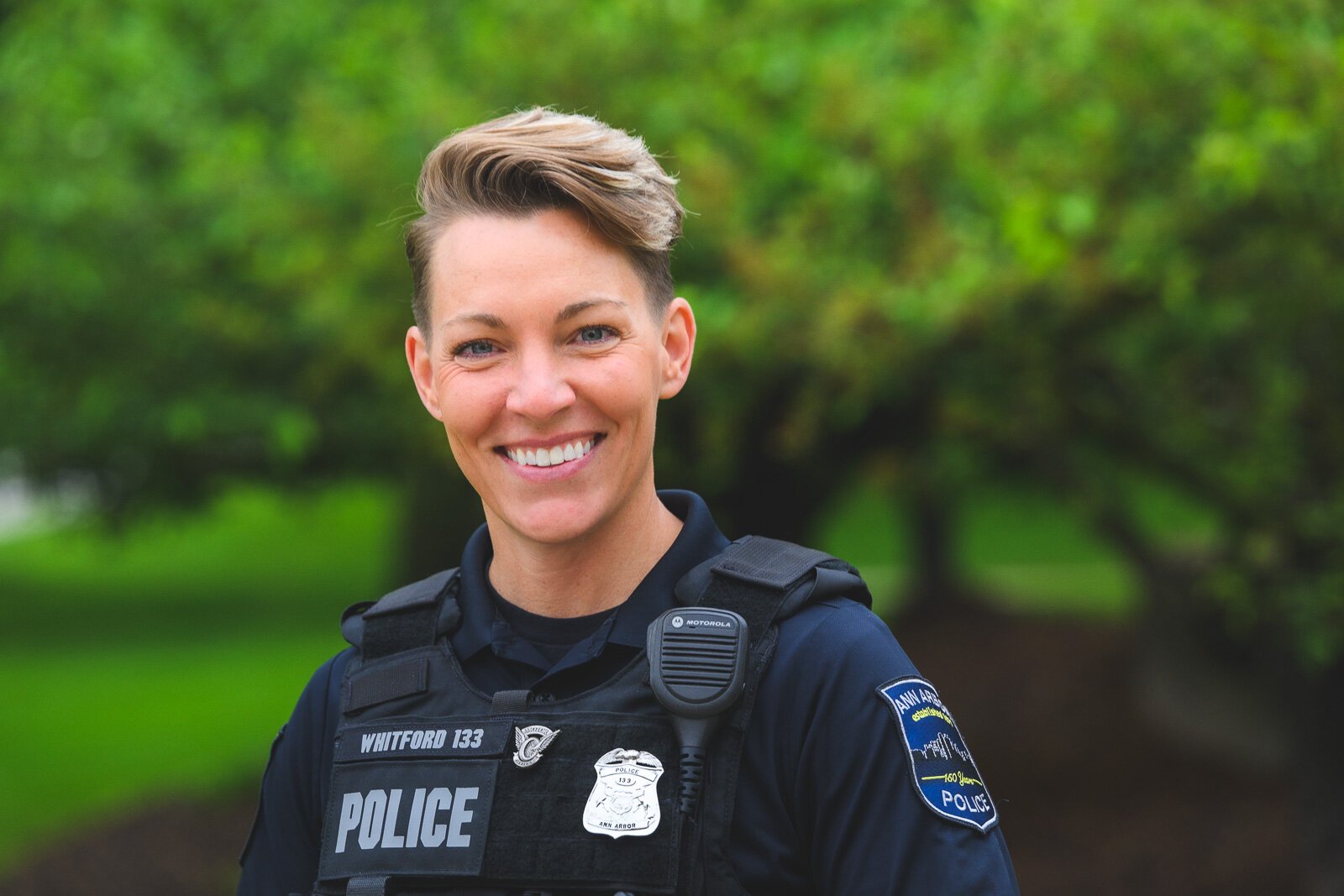 AAPD Community Engagement Officer Kasey Whitford.