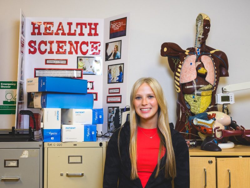 Saline High School student Ashley Malinczak.