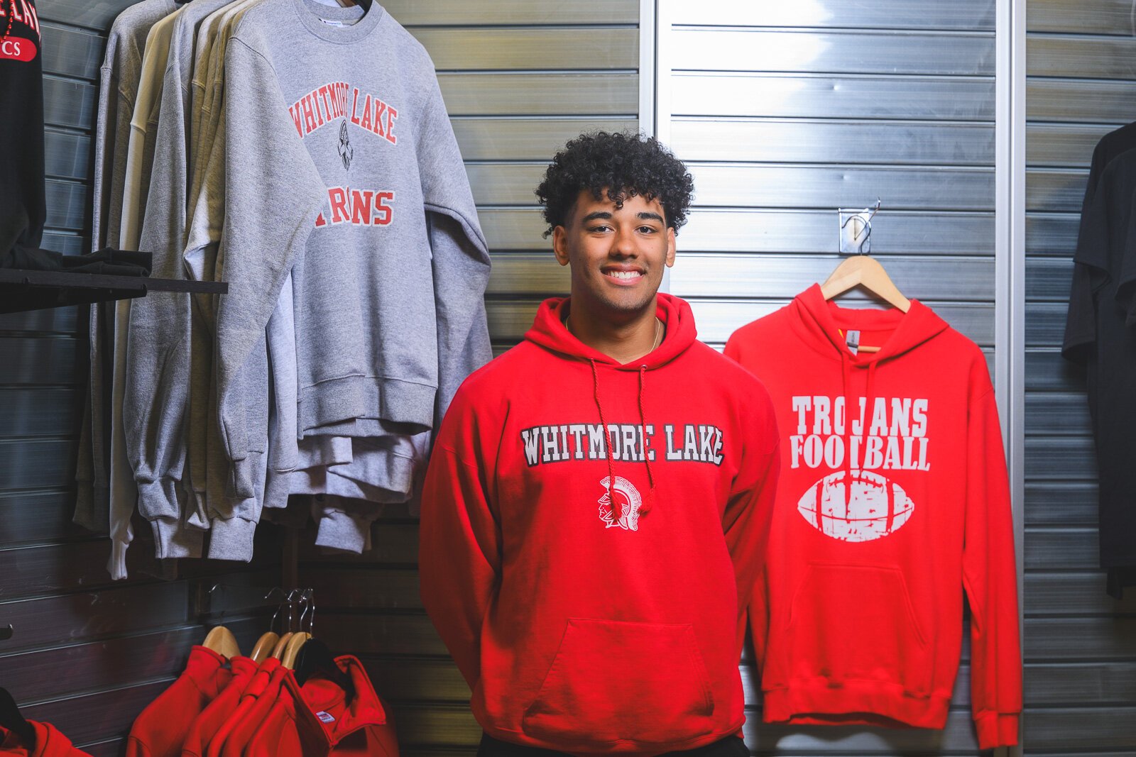 Whitmore Lake High School student Jayden Canter.