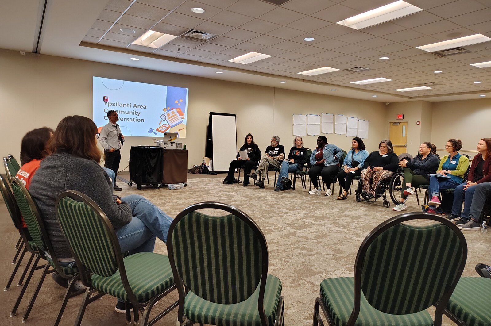 The April 21 meeting at EMU. 