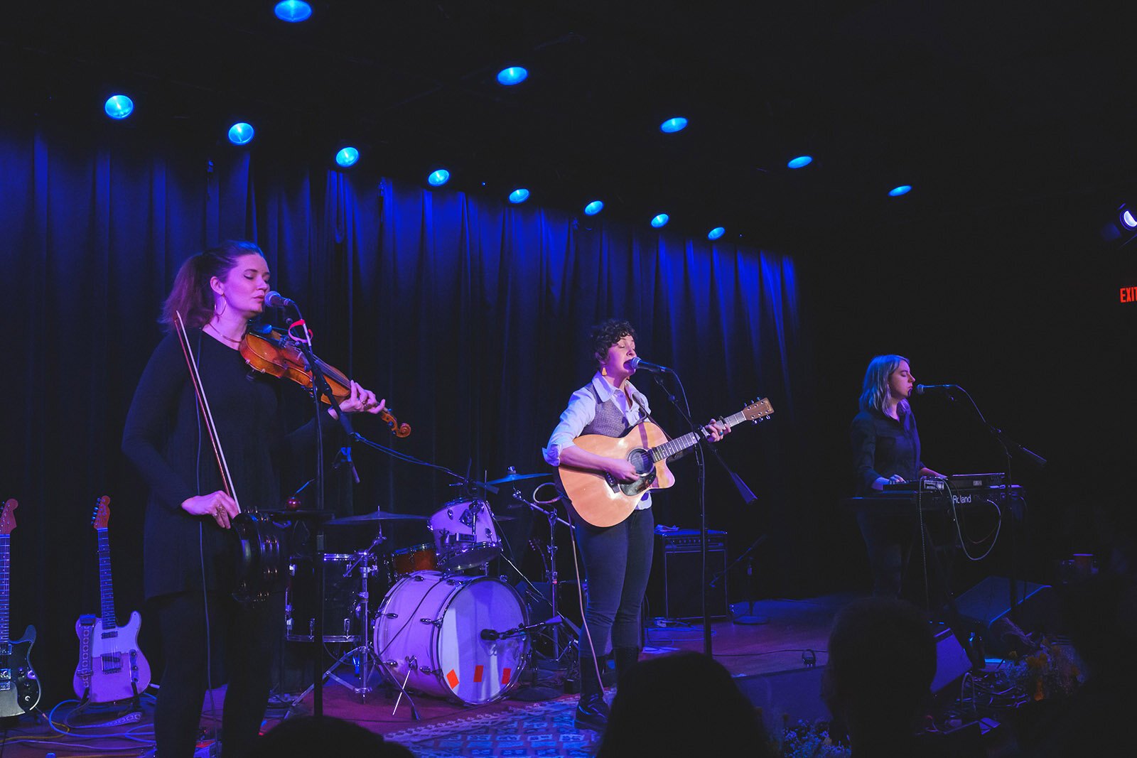 Misty Lyn Bergeron and The Big Beautiful performing at The Ark in 2023.