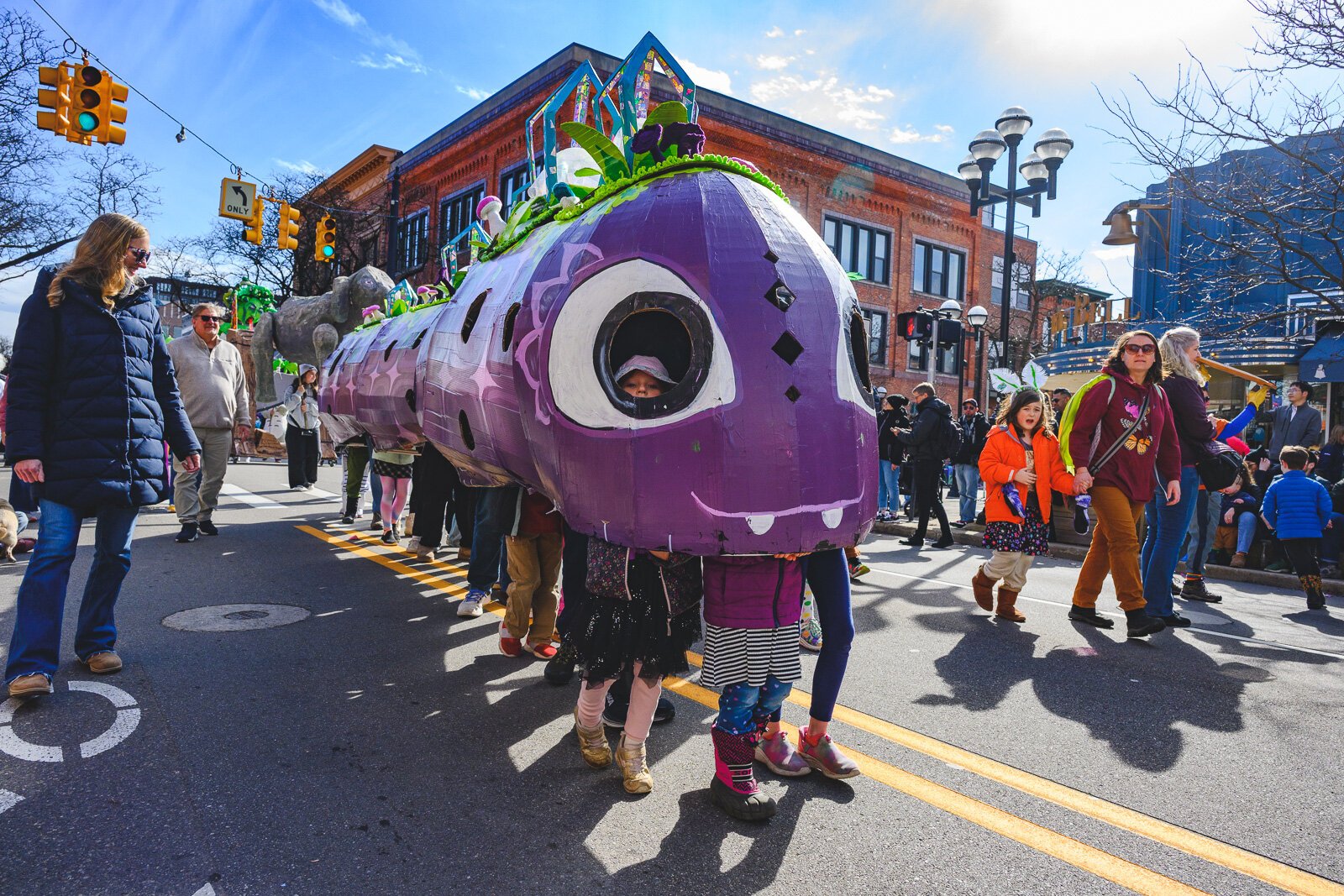 FestiFools in downtown Ann Arbor.