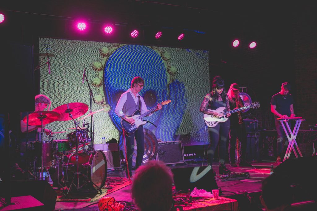 Infinite River performing at the Ypsilanti Freighthouse for UMS' "Beautiful Noise" concert.