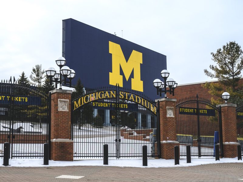 Michigan Stadium.