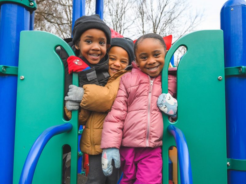 Children from the Early Head Start program at Beatty Early Learning Center.