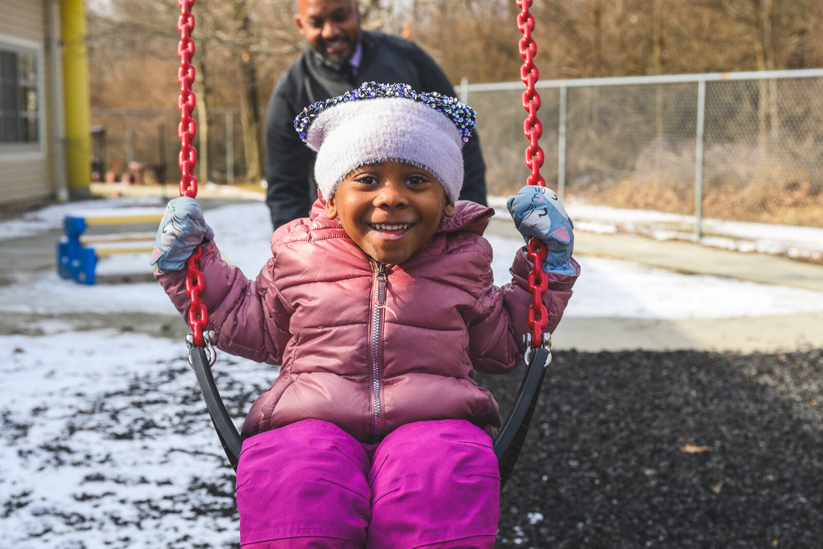 Children from the Early Head Start program at Beatty Early Learning Center.