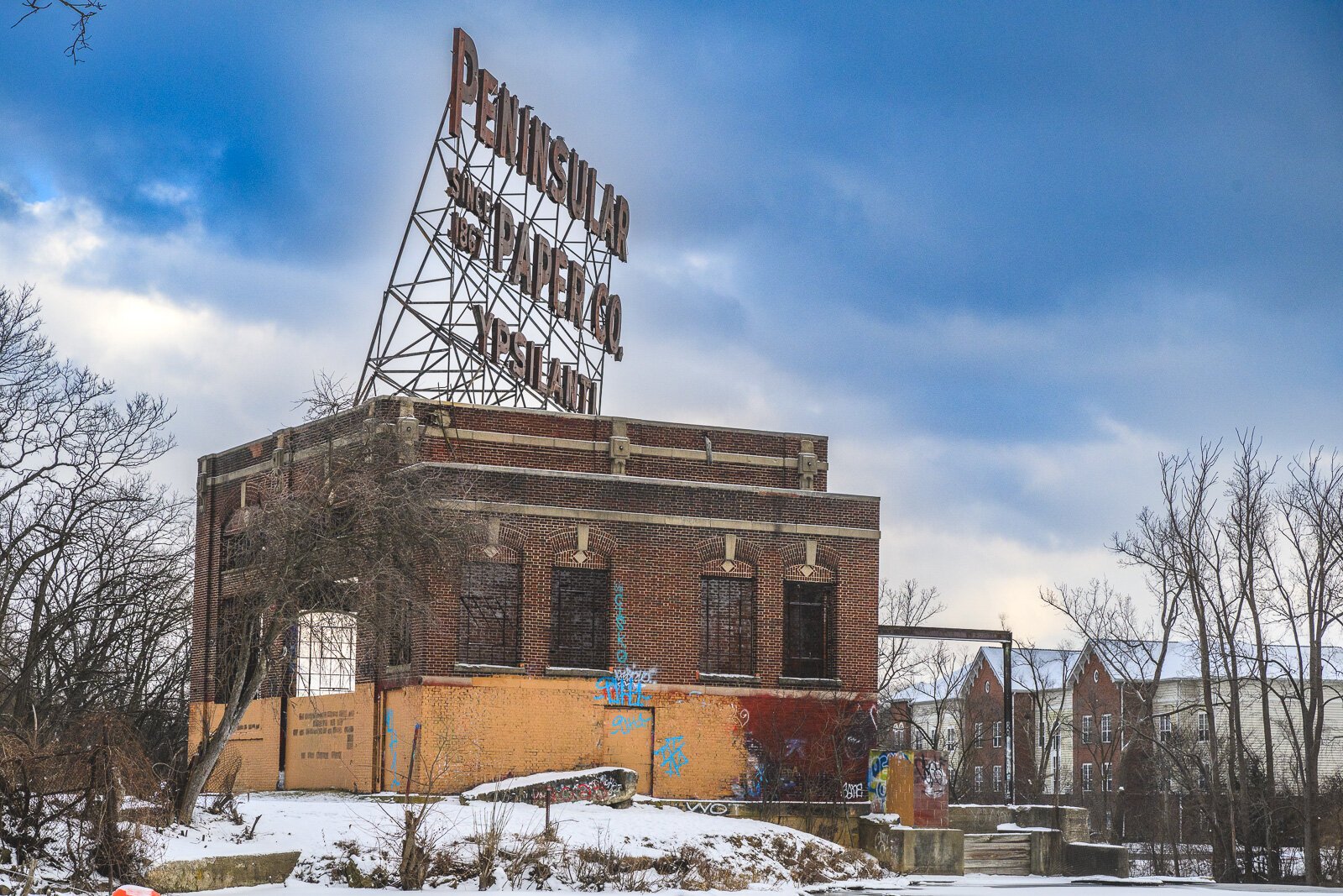 The Peninsular Dam in January 2025.