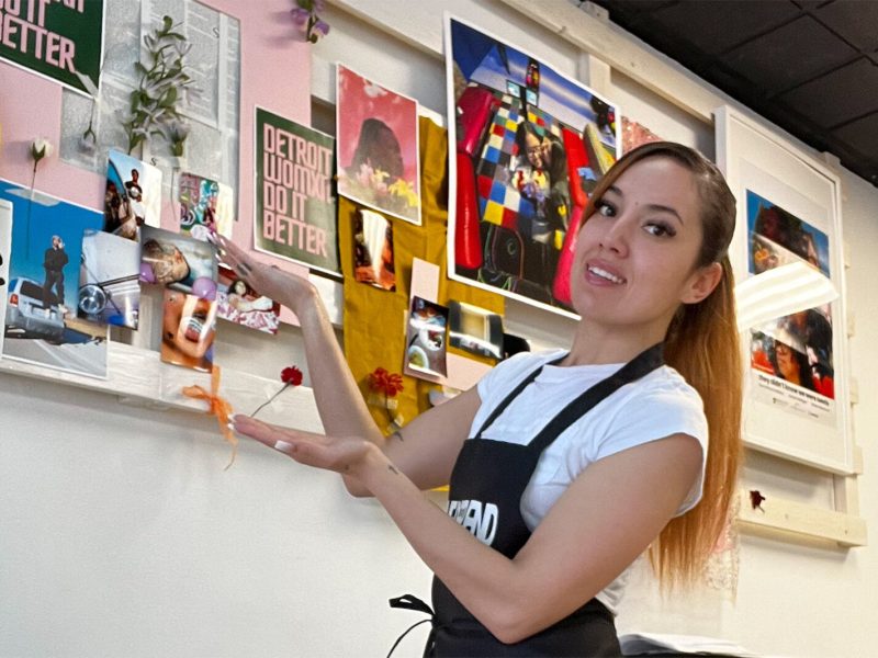 The Deep End Cafe owner Candace Cavazos.