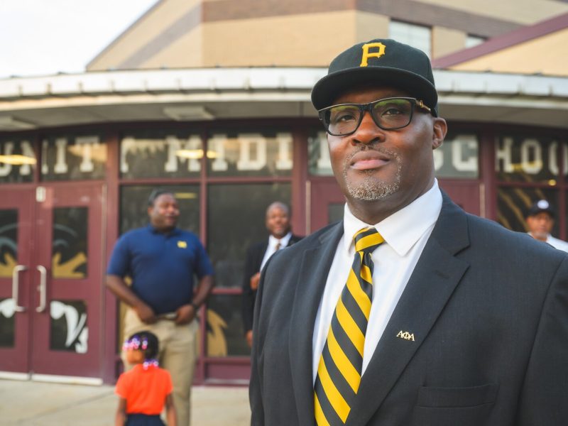 YCMS Principal Charles Davis.